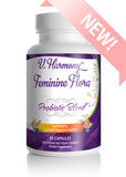 Feminine Flora Probiotic Supplement - For pH Balance, Digestive Health, & Bloating